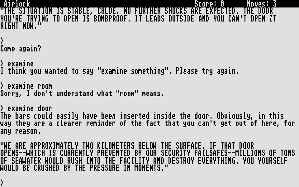 Airlock atari screenshot